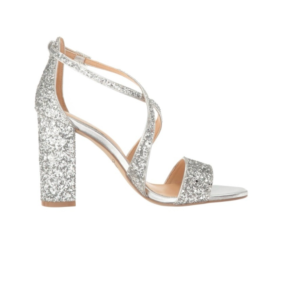 Jewel
BADGLEY MISCHKA
Cook Metallic Glitter Heels Formal Shoes size 7.5 7 1/2 - Picture 4 of 12